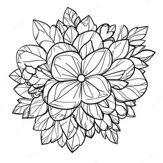 Sparkling Crystal Cluster Coloring Page 582-468