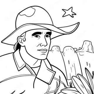 Texas History Coloring Page 58344-48482