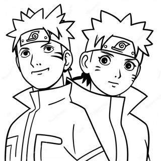 Naruto And Hinata Coloring Page 58364-48502