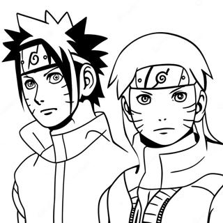 Naruto And Hinata Coloring Page 58364-48504