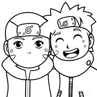 Naruto And Hinata Coloring Pages