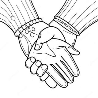 Cute Bf Holding Hands Coloring Page 58375-48506