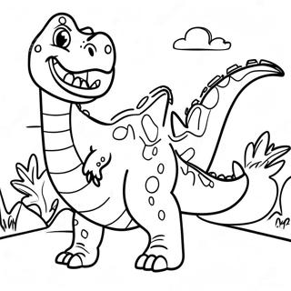 Carnivore Dinosaur Coloring Pages