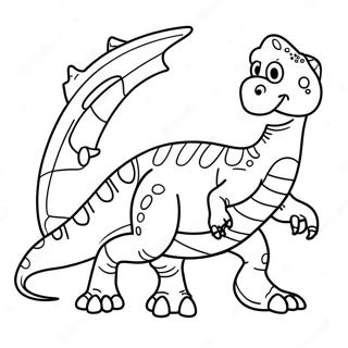 Carnivore Dinosaur Coloring Page 58414-48531