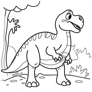 Carnivore Dinosaur Coloring Page 58414-48532