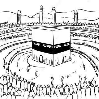 Hajj Coloring Page 58424-48563