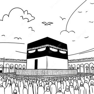 Hajj Coloring Pages