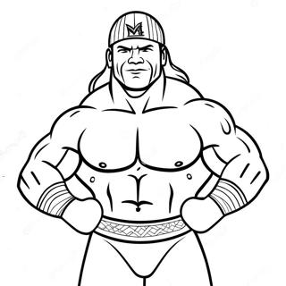 Wwe Coloring Page 58434-48546