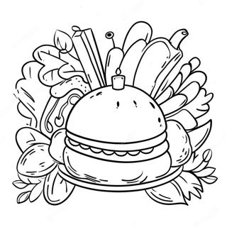 Religious Children S Church Thanksgiving Coloring Page 5844-4667