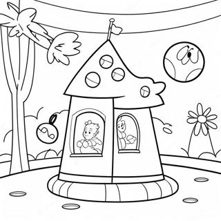 Playhouse Disney Coloring Page 58485-48590