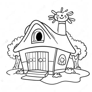 Playhouse Disney Coloring Page 58485-48591