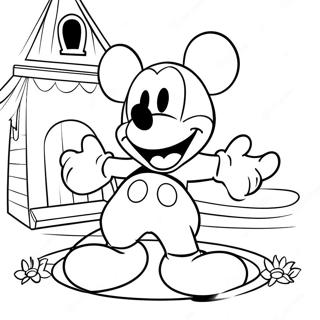 Mickey Mouse Playhouse Adventure Coloring Page 58486-48593