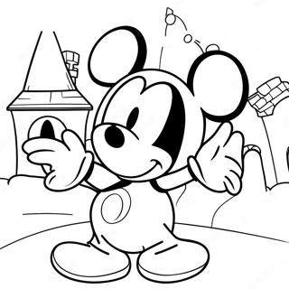 Mickey Mouse Playhouse Adventure Coloring Page 58486-48595