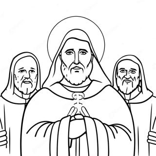 Apostles Creed Coloring Page 58495-48586