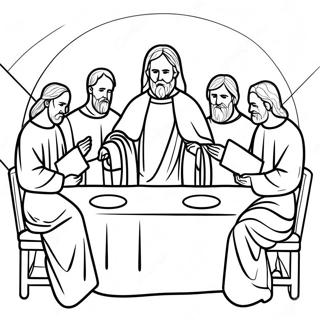 Apostles Creed Coloring Page 58495-48587