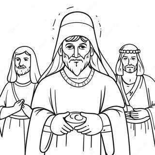 Disciple Coloring Page 58505-48603