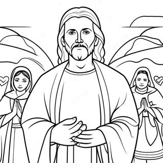 Faithful Disciple Coloring Page 58506-48606