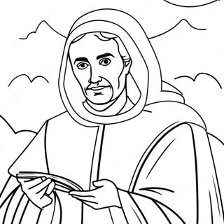 Faithful Disciple Coloring Page 58506-48607