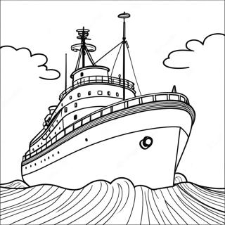 Edmund Fitzgerald Coloring Page 58535-48627