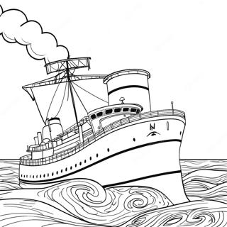 Edmund Fitzgerald Coloring Page 58535-48628