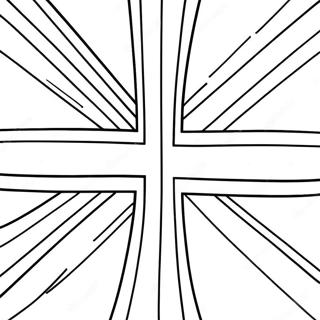 Union Jack Flag Coloring Page 58546-48635