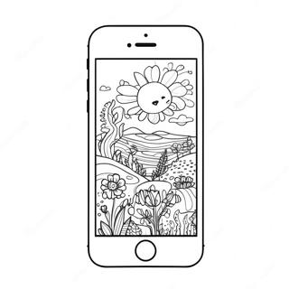 Iphone 14 Coloring Page 58585-48668