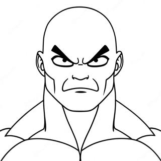 Jiren Coloring Page 58595-48674