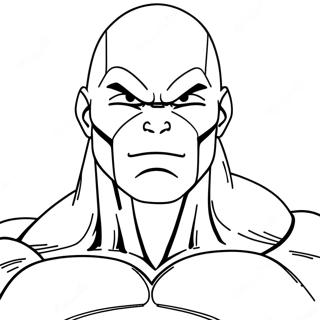 Jiren Coloring Page 58595-48676