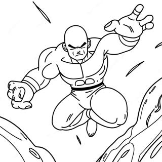 Jiren In Battle Pose Coloring Page 58596-48681