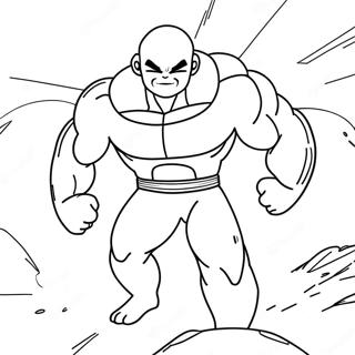 Jiren In Battle Pose Coloring Page 58596-48682