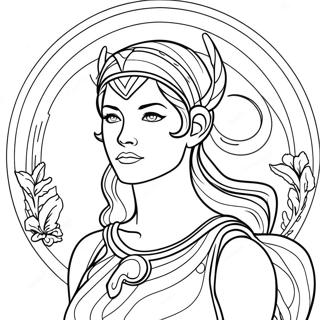 Artemis Coloring Page 58605-48679