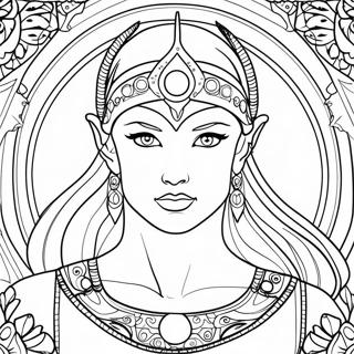 Artemis Coloring Page 58605-48680