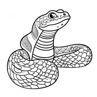 Realistic Boa Constrictor Coloring Page 58636-48711