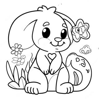 Animal Friends Coloring Page 58655-48715