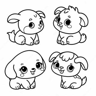 Cute Baby Animals Coloring Page 58656-48723