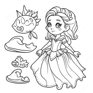 Amity Blight In Magical Outfit Coloring Page 58696-48763