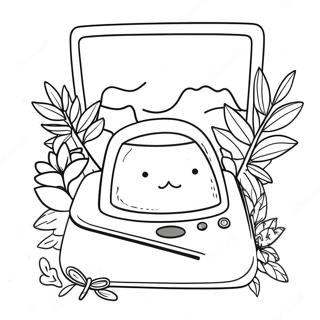 Lofi Coloring Pages