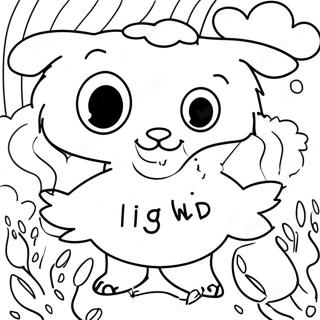 Colorful Sight Words Coloring Page 58746-48791