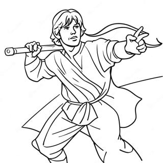 Luke In Action Coloring Page 58766-48815