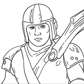 Luke In Action Coloring Page 58766-48816