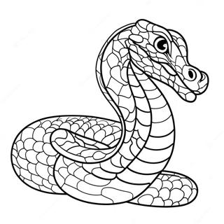 Snake Dragon Coloring Page 58795-48834