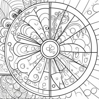 Fraction Coloring Pages