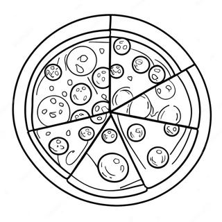 Fun Fraction Pizza Coloring Page 58846-48888