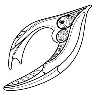 Boomerang Coloring Page 58855-48878