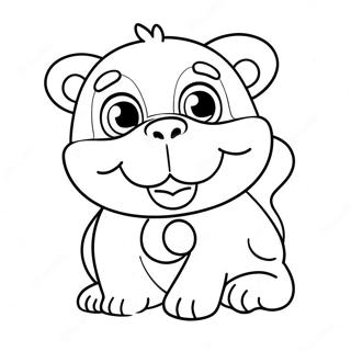 Chico Bon Bon Coloring Page 58885-48924