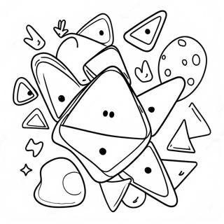 Hamantaschen Coloring Page 58915-48931