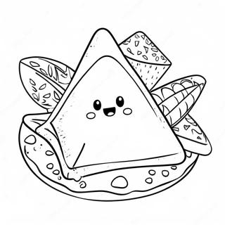 Delicious Hamantaschen With Sprinkles Coloring Page 58916-48940