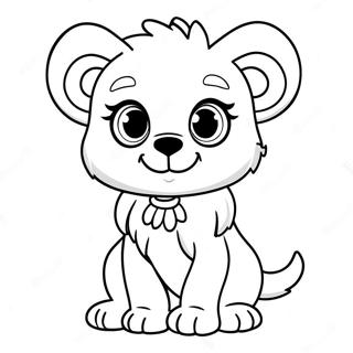 Cute Sarah Renae Clark Animal Coloring Page 58926-48942