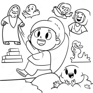 Joyful Bible Stories Coloring Page 58936-48950