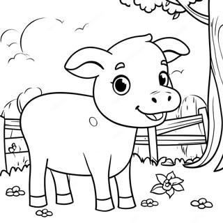 Farm For Adults Coloring Pages